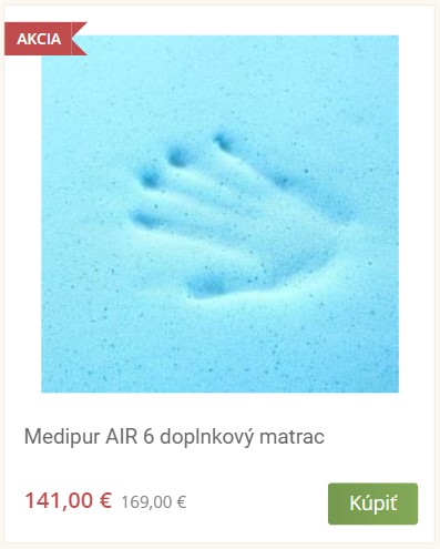 Medipur Air 6 doplnkový matrac - meditec.sk