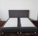 Marína boxpringová čalúnená posteľ + matrac Medipur Vivat
