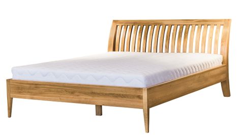 Helena posteľ z bukového masívu s 180