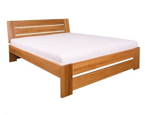 Nora posteľ z dubového masívu s 180